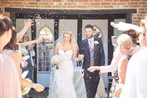 Gemma & Elliot's Confetti Moment!