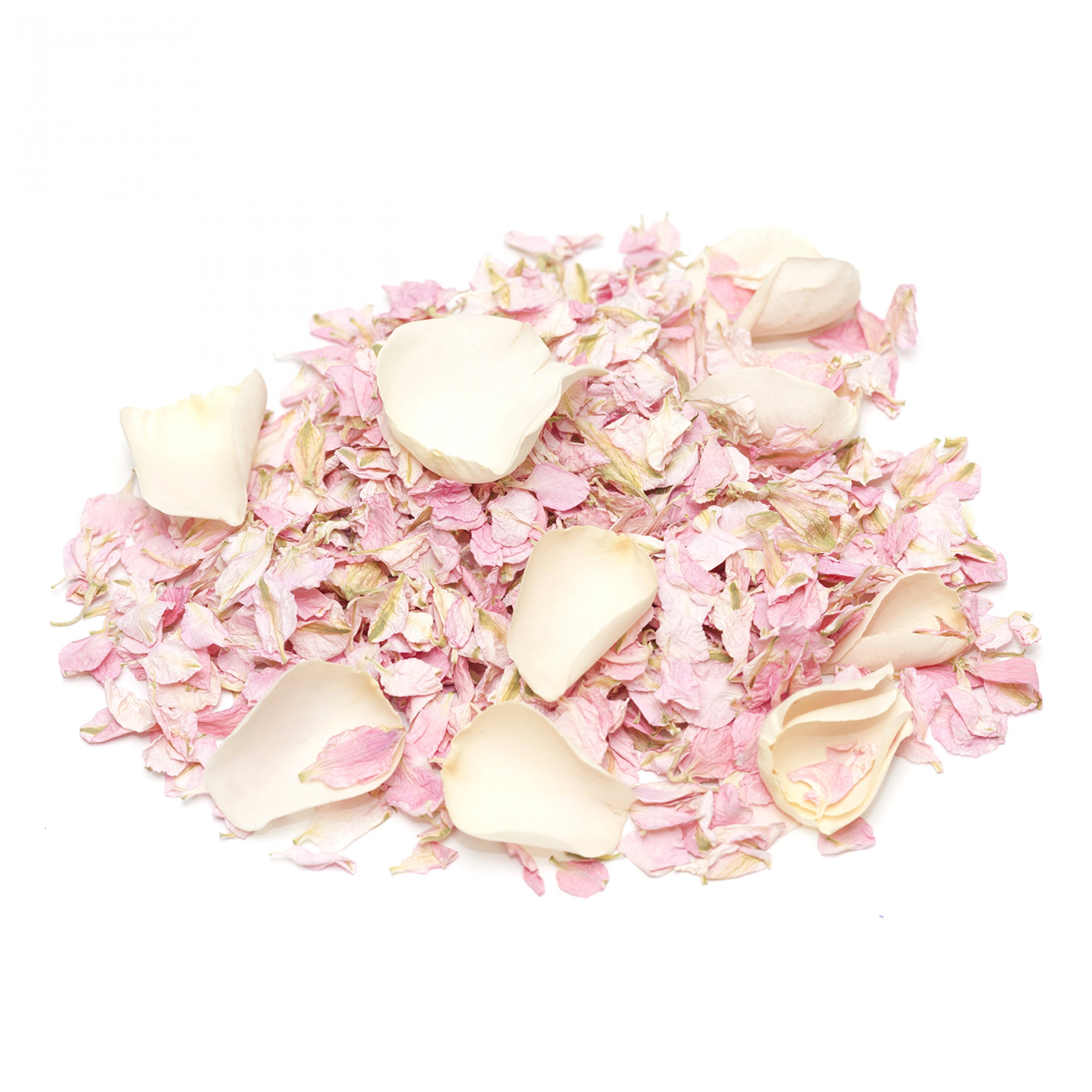 X1 Pint Biodegradable Fresh Blush Pink Rose Petal Confetti Throwing Wedding UK 