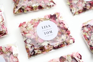 BRAND NEW Blush Pink Confetti Envelopes