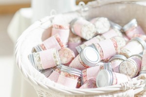 Wedding Confetti Jars.