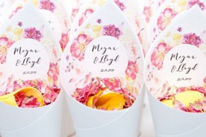 Fleur Confetti Cones