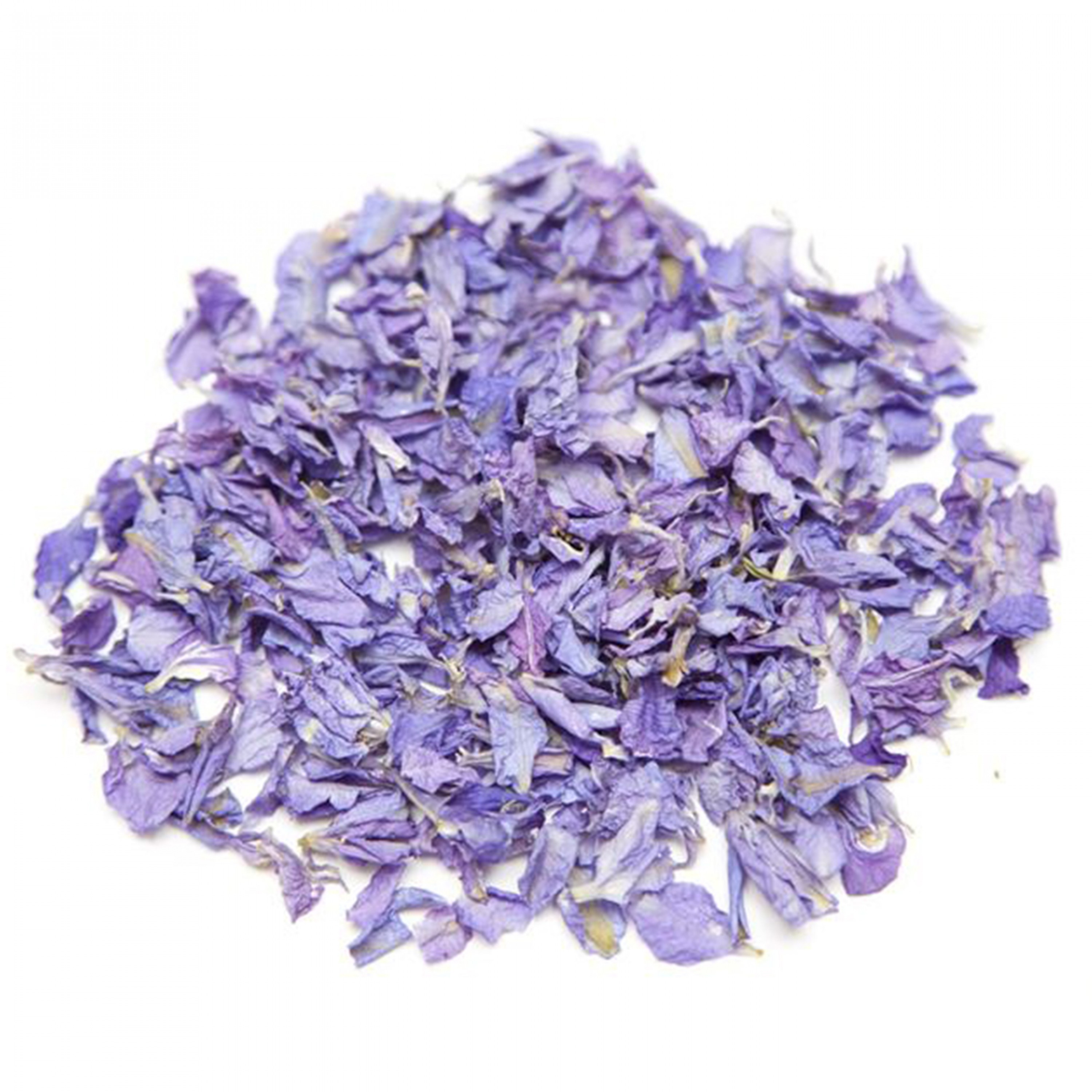 Lavender Larkspur Petals