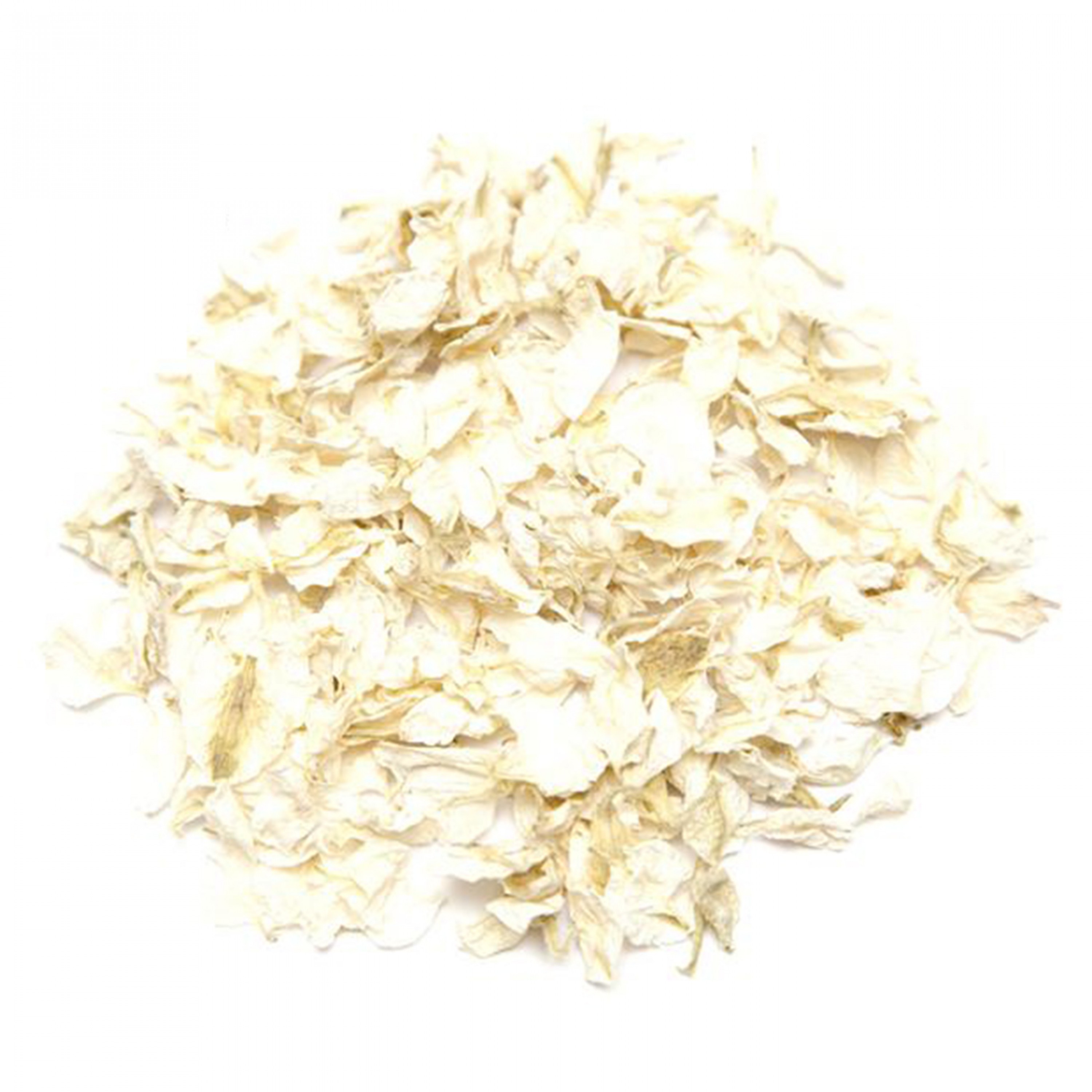 The Main Ingredient ivory Larkspur Petals