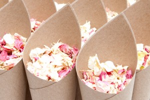 Affordable Wedding Confetti Cone Options