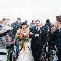 Wedding Confetti Moment