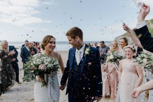 Customer Wedding Confetti Moment With Biodegradable Wedding Confetti