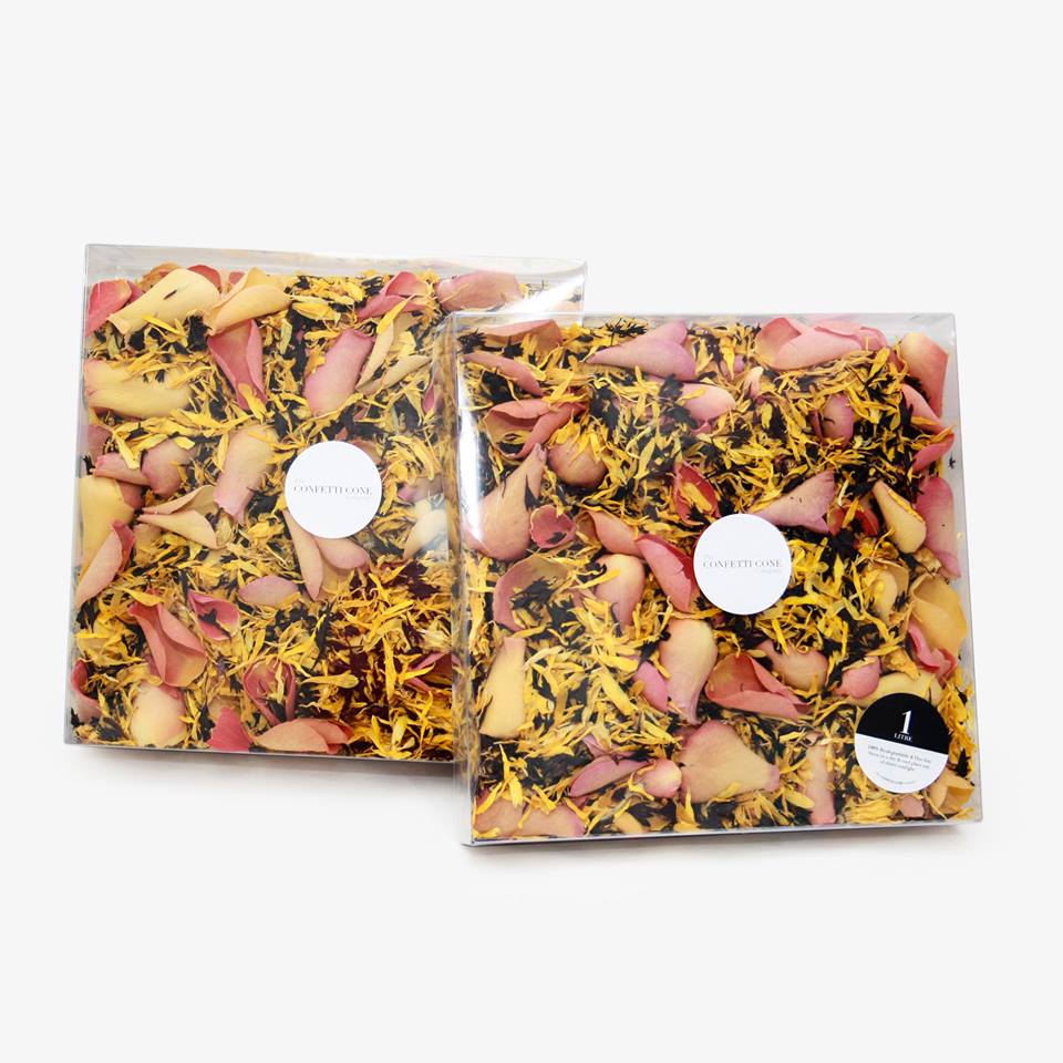 Create Your Own Biodegradable Wedding Confetti Mix
